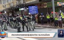 ตำรวจฮ่องกงสลายกลุ่มผู้ประท้วงกม.ความมั่นคง