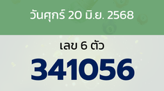 หวยลาว งวดวันศุกร์ 20 มิถุนายน 2568