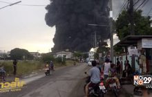 เพลิงไหม้โรงงานที่นอนโลตัส จ.นครปฐม