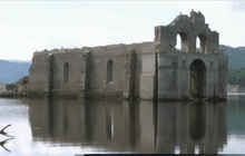 โบสถ์โบราณโผล่กลางอ่างเก็บน้ำเม็กซิโก