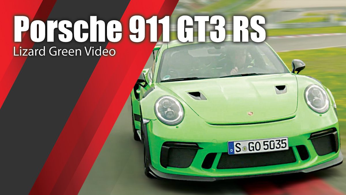 Porsche 911 GT3 RS - Lizard Green Video