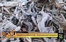 ดอยอินทนนท์ยังหนาวจัด เกิดเหมยขาบส่งท้ายหยุดยาว