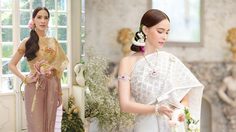 งดงามในวัย 48 กะรัต มาช่า วัฒนพานิช สวมชุดผ้าไหมยกลำพูน จากห้องเสื้อชื่อดัง