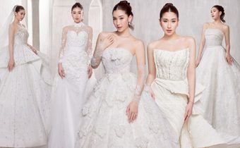 ชุดวิวาห์ในฝันของสาวเจนซี “เซย่า ทองเจือ” ในลุคเจ้าสาวสุดหวาน เปิดตัวคอลเลกชัน “Les Fleurs de Versailles”