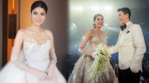 อลังการแบบจัดเต็ม! มาร์กี้คัด 3 ชุดแต่งงานเน้นๆ สวยสมตำแหน่งสะใภ้เซ็นทรัล