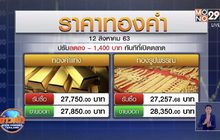 ทองคำผันผวนหนัก ขึ้น-ลงวันเดียว 42 ครั้ง