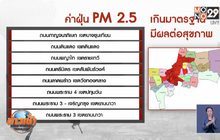 ฝุ่น PM 2.5 เกินค่ามาตรฐานยังปกคลุม กทม.