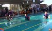 สุดฮา กีฬาเด็กอนุบาลวิ่งในน้ำ