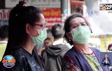 บรรยากาศ สธ.แจกหน้ากากอนามัยคนละ 3 ชิ้น