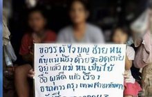 รุดช่วยเด็กสาวชูป้ายโพสเฟซบุ๊กกำลังจะอดตายทั้งบ้าน