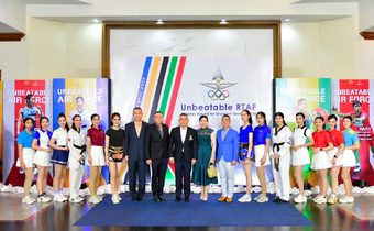 กองทัพอากาศ จัดงาน Unbeatable RTAF Athletes Bound for Olympic Games 2024 “ส่งกำลังใจให้นักกีฬา คว้าชัย Olympic Games 2024 ณ กรุงปารีส”