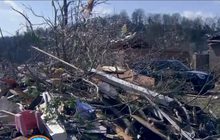 ยอดผู้สูญหายลดลงจากทอร์นาโดสหรัฐ หลังเร่งค้นหา