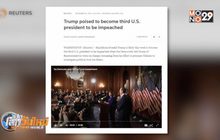 “ทรัมป์” จ่อเป็น ปธน.สหรัฐฯ คนที่ 3 ที่ถูกเสนอถอดถอน