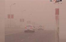 พายุทรายพัดถล่มจีน