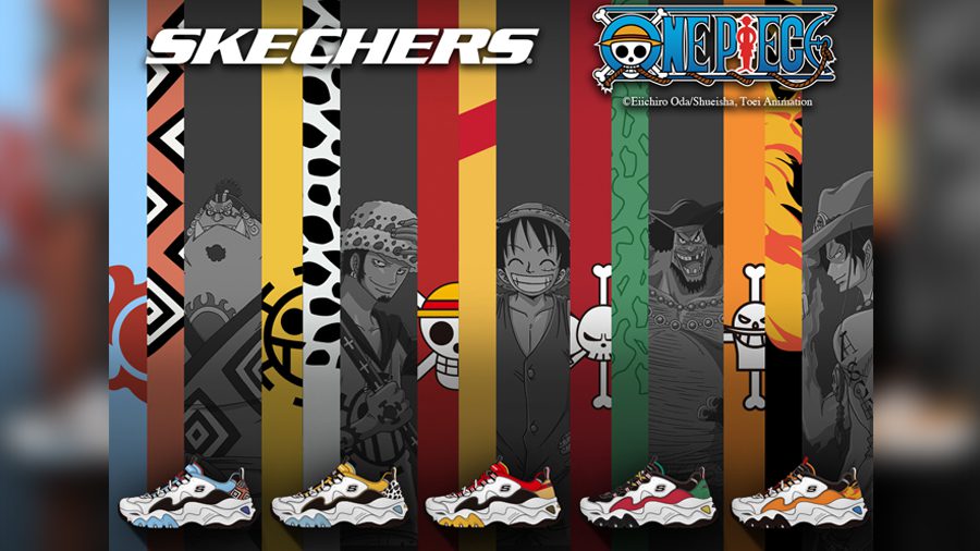 SKECHERS D-Lites x One Piece เผยโฉม 5 คาแรกเตอร์ พร้อมวางจำหน่ายในเมืองไทย