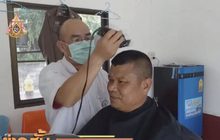 กิจกรรมตัดผมฟรี ถวายเป็นพระราชกุศล