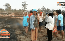 ตาวัย 72ปี เผาตอซังข้าว เป็นลมถูกไฟคลอกดับ