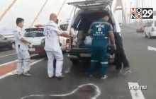 ร.ต.ท.ซิ่งบิ๊กไบค์ขึ้นสะพานภูมิพล 1 เข้ารับทราบข้อหา