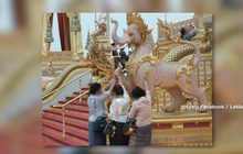 ห้ามขึ้นชมพระเมรุมาศชั้น 1-2 หลังพบพฤติกรรมไม่เหมาะ