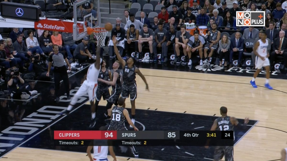 [Highlight] Los Angeles Clippers VS. San Antonio Spurs