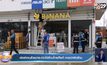 เร่งล่าคนร้ายปาระเบิดใส่ร้านโทรศัพท์ คาดปาผิดร้าน