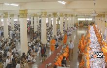 ประชาชนร่วมทำบุญวันอาสาฬหบูชาคึกคัก