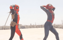 แดนซ์กระจาย! “สไปเดอร์แมน” ปะทะ “เดดพูล”