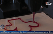 นิทรรศการอาหารจากเครื่องพิมพ์ 3 มิติ