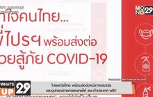 ไปรษณีย์ไทย พร้อมส่งต่อหน้ากากอนามัย  และอุปกรณ์ทางการแพทย์ให้ รพ.ทั่วประเทศ ฟรี!!