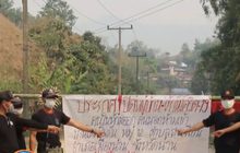 ห้ามเข้า-ออก หมู่ 12 ต.สะเนียน จ.น่าน