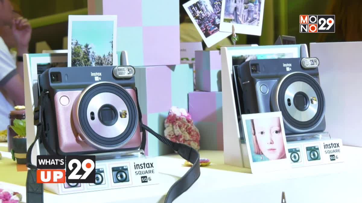 FUJIFILM เปิดตัว Instax Square SQ6 กล้องอนาล็อกตัวแรกในรูปแบบสี่เหลี่ยมจตุรัส