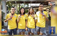 ไทยคว้าเพิ่ม 4 เหรียญทอง รั้งอันดับ 6
