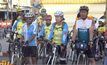 ตจว.ซ้อมปั่นจักรยาน”Bike อุ่นไอรัก”