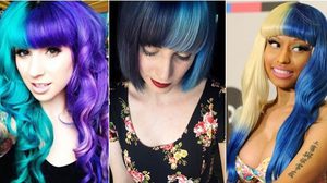 เทรนด์ใหม่!! Split-dyed ย้อมสีผมครึ่งเดียว เปรี้ยวซะ