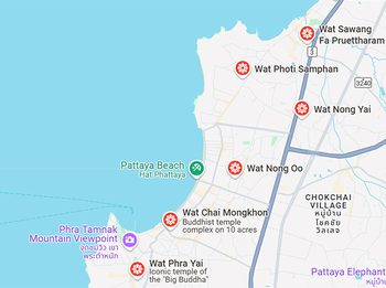 ไหว้พระ 5 วัด พัทยา ละแวกงาน Pattaya Countdown 2026 MONOMAX