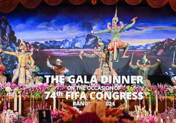 สวธ.จัดการแสดงศิลปวัฒนธรรมและของที่ระลึกจากมรดกภูมิปัญญาไทย รับรองการประชุมใหญ่สามัญของสหพันธ์ฟุตบอลนานาชาติ ครั้งที่ 74 (74th FIFA Congress Bangkok 2024)