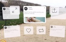 “TweetReality” แอปเล่นทวิตเตอร์ในรูปแบบ AR