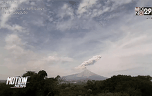 ภูเขาไฟในเม็กซิโกส่งสัญญาณปะทุ