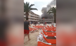 ไฟไหม้ที่โรงแรมในสเปน