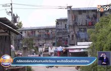 คลัสเตอร์แคมป์คนงานแจ้งวัฒนะ พบติดเชื้อแล้วเกือบ200คน