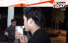 ตร.เชียงใหม่ ตรวจวัดแอลกอฮอล์