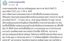 ค่าฝุ่น PM2.5 กทม.-ปริมณฑล พุ่งเกินมาตรฐาน 56 พื้นที่