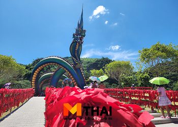 สักการะพญาเพชรคีรี มหามุนี ศรีสุทโธนาคราช วัดถ้ำแจง เพชรบุรี