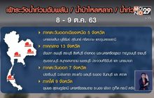 34 จังหวัดทั่วไทย เตรียมรับมือน้ำท่วมฉับพลัน