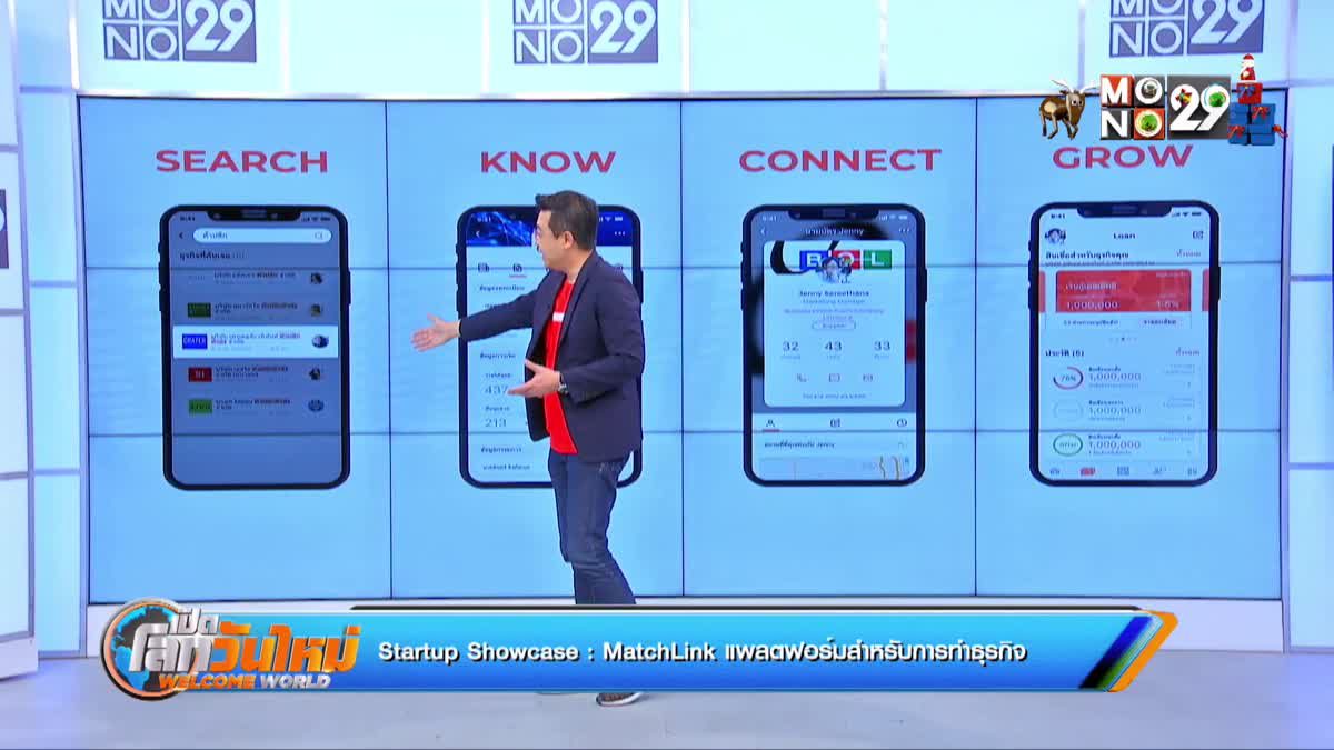 Startup Showcase ตอน : MatchLink แพลตฟอร์มสำหรับการทำธุรกิจ
