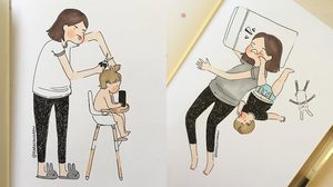 20 ภาพความจริง ตีแผ่ชีวิตคุณแม่มือใหม่ เหนื่อย สุข และสงบปนๆ กันไป