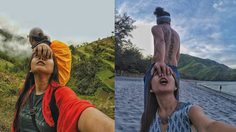 คู่รักสายฮา ถ่ายรูปล้อเลียนคู่รักคนดัง ในคอนเซ็ปต์ ลากไปเที่ยวด้วยกัน