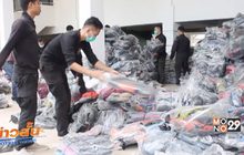 ตรวจยึดสินค้าละเมิดลิขสิทธิ์ จ.สระแก้ว