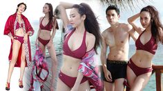 มัลดีฟส์ไฟลุก! อั้ม พัชราภา ต้อนรับ40 สวมชุดว่ายน้ำ แบรนด์พระองค์หญิงสิริวัณณวรีฯ