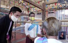 ศูนย์ทอผ้าบ้านละทายยืนหนึ่งเรื่องหัตถกรรม